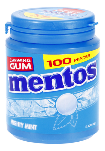 MENTOS gum Mighty mint 100pc
