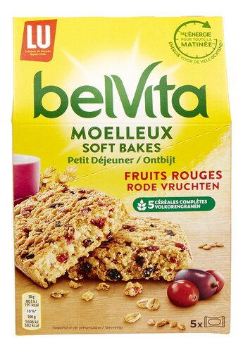 LU BELVITA Soft Baked fr.rouges