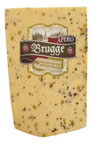 Brugge kaas apero mosterd blok