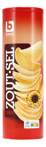 BONI crisps zout koker