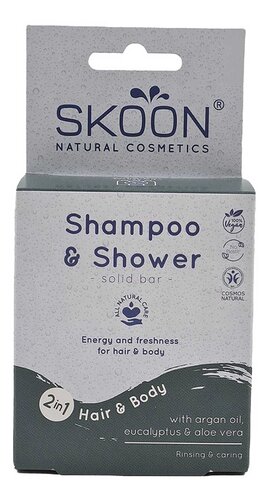SKOON solid bar 2in1 shampoo+shower