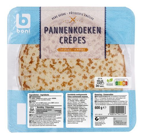BONI pannenkoeken 11st