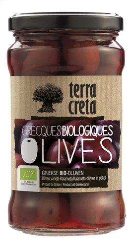 TERRA CRETA olives Kalamata Bio