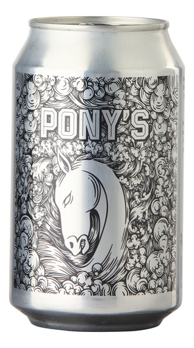 PONY'S Bière blonde 4% canette