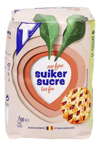 SUCRE TIRLEMONT sucre très fin