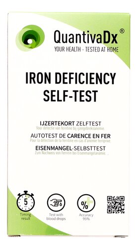 QUANTIVADX Zelftest IJzertekort OFE-402H