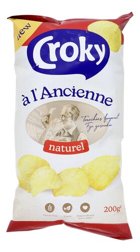 CROKY chips à l'ancienne naturel