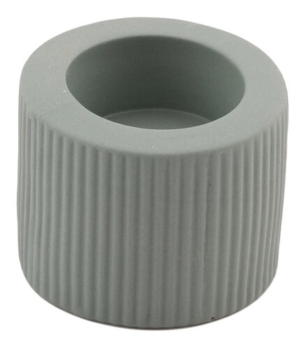 POINT-VIRGULE Bougeoir vert sauge 5,5cm