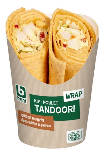 BONI wrap poulet tandoori