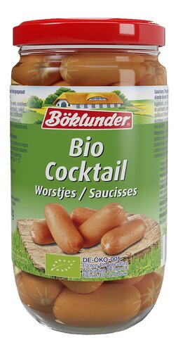 BÖKLUNDER Bio Cocktailwürstchen