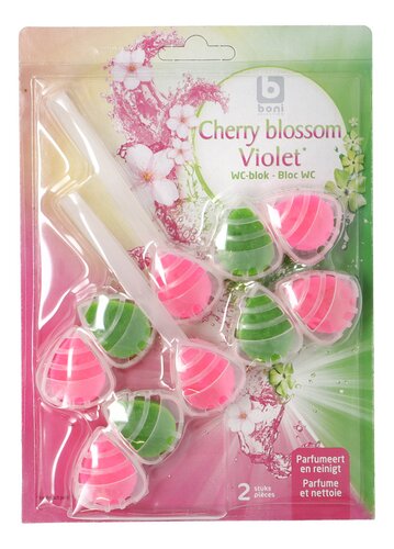 BONI bloc-WC Cherry Blossom&Violet