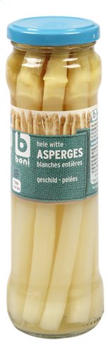 BONI hele witte asperges