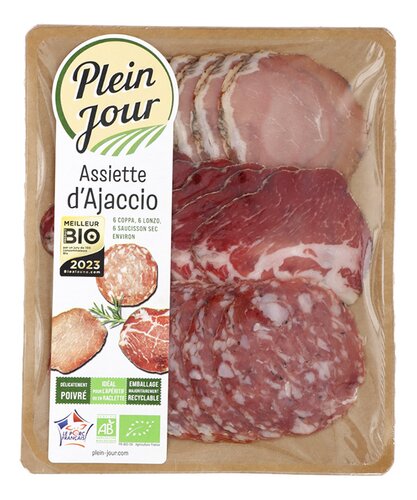 PLEIN JOUR assiette d'Ajaccio Bio