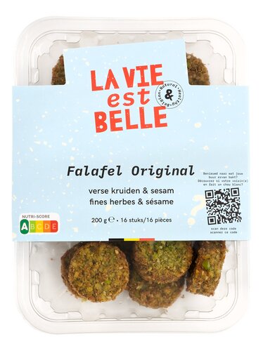 LA VIE EST BELLE Falafel Origin.Bio