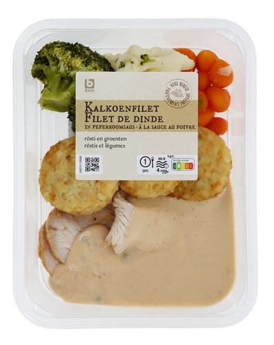 BONI filet dinde sauce crème poivre