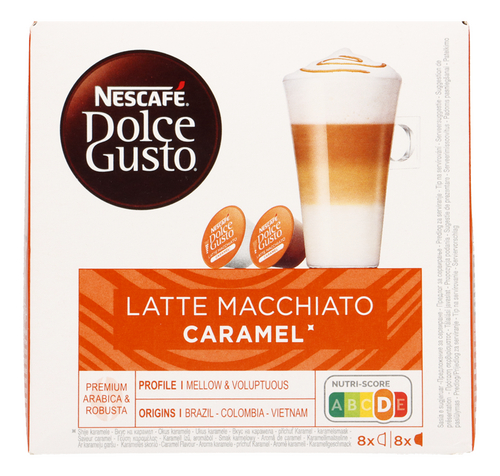 NESCAFÉ DG Caps Latte Macch.Caramel