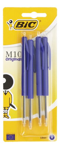 BIC M10 balpen blauw medium
