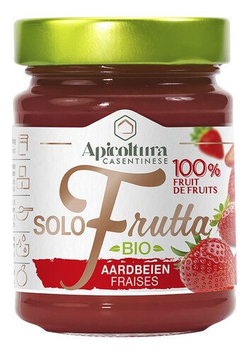 SOLOFRUTTA compote de fraises Bio