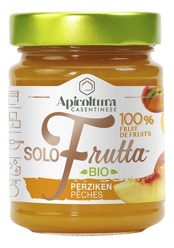 SOLOFRUTTA compote pêches bio