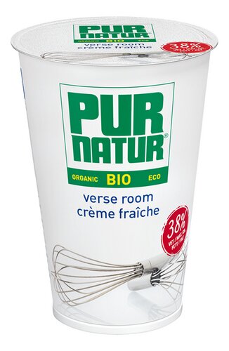 PUR NATUR crème fraîche 38%M.G. Bio
