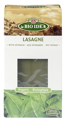 LA BIO IDEA feuilles lasagne épinar