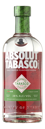 ABSOLUT Tabasco Vodka 38%
