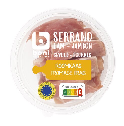 BONI serranoham met roomkaas
