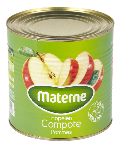 Compote de pommes Materne