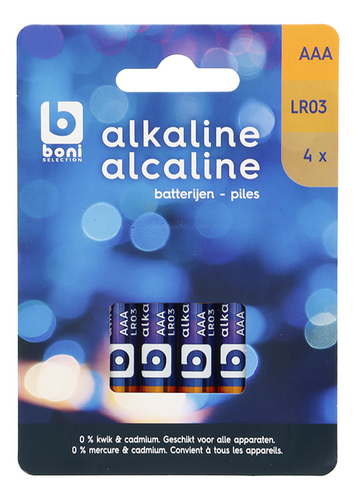 BONI Pile Alcaline LR03 AAA