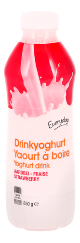 EVERYDAY yaourt à boire fraise
