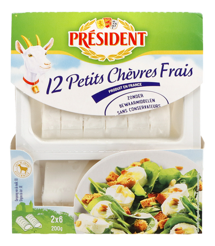 PRÉSIDENT Petits chèvres frais 12p