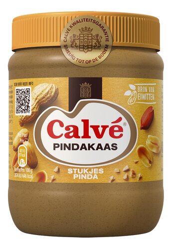 CALVÉ pindakaas Crunchy