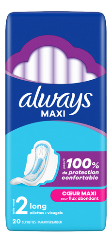 ALWAYS MAXI maandverband long+