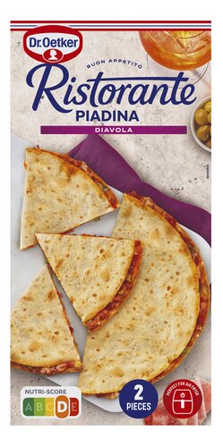 DR.OETKER Ristor.Piadina Diavola 2s