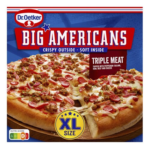 DR.OETKER BIG AMERICANS Triple Meat