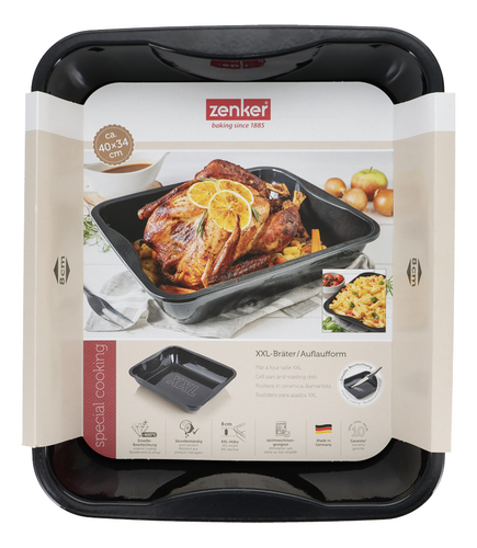 Zenker Cookware ZENKER Plat au four émail 40x34x8cm commander | Colruyt