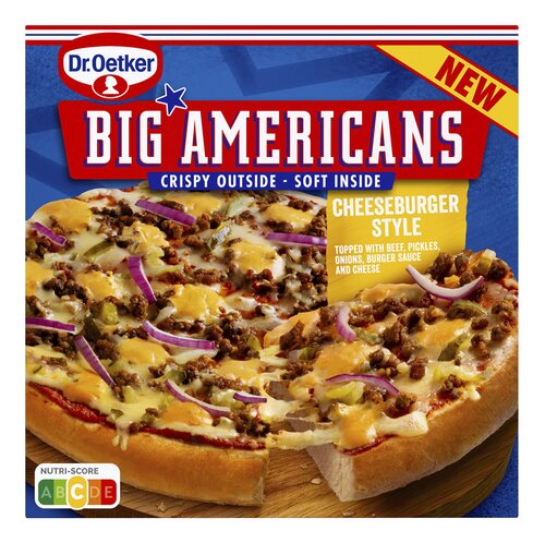 DR.OETKER BIG AMERICANS Cheeseburg.