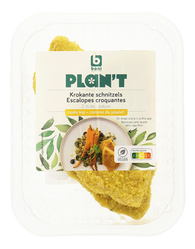 BONI PLAN'T Schnitzel zoals kip