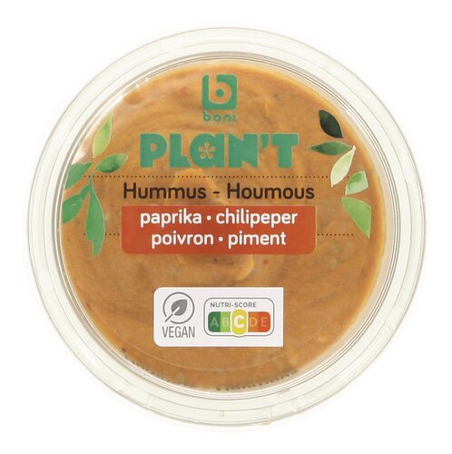 BONI PLAN'T Hummus paprika chili