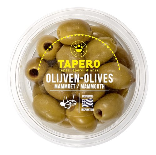 Tapero Mammoet olijven 150g