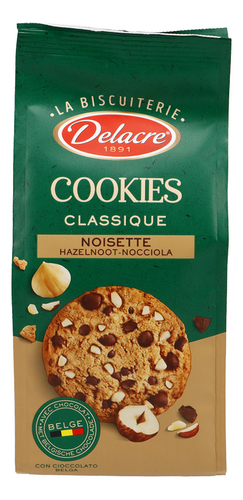 DELACRE cookies chocolat noisette