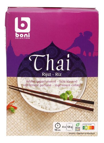 BONI riz thaï sachets cuisson