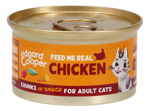 EDGARD&COOPER Chat Adul.poulet sauce