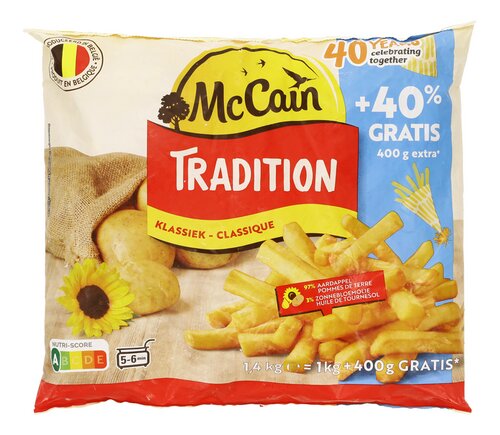MCCAIN Trad. | Klas. + 400g gr.