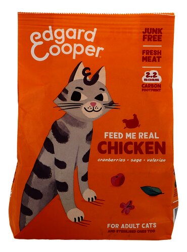 EDGARD&COOPER Chat Adulte Poulet