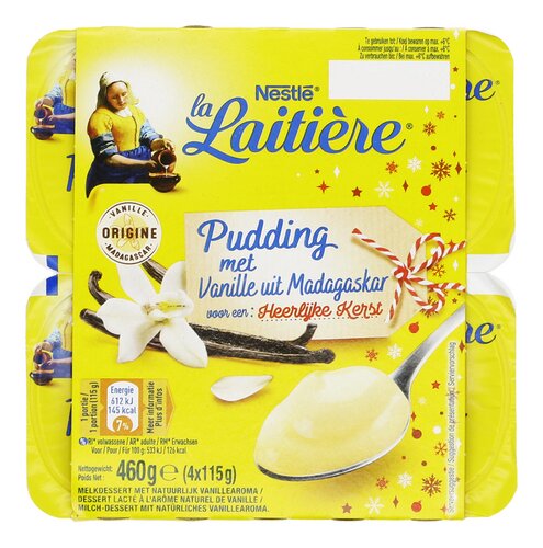 LA LAITIÈRE pudding vanille