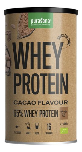 PURASANA Whey proteine 65%cacao bio