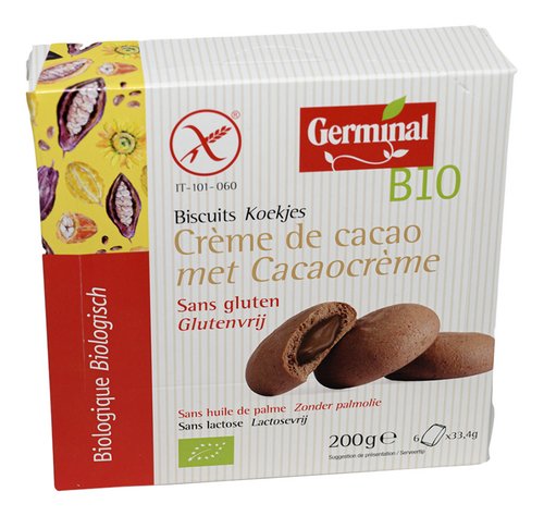 GERMINAL bisc crème cacao Bio