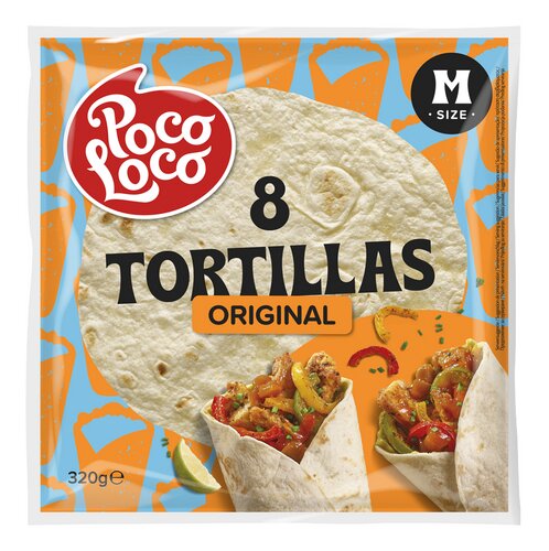POCO LOCO tortillas mexicaines 8pc
