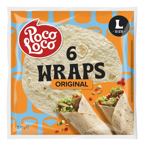 POCO LOCO wraps mexicains 6pc